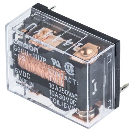 Omron G6CU-1117P-US 5DC 6839419