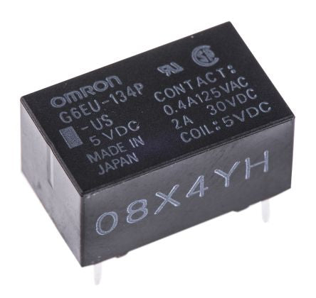 Omron G6EU-134P-US 5DC 6839475