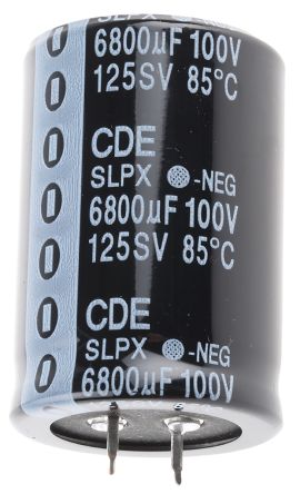 Cornell-Dubilier SLPX682M100H9P3 7441180