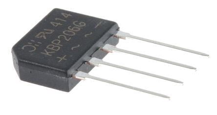 DiodesZetex KBP206G 7514464