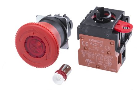 Omron A22EL-M-24A-01 7579092
