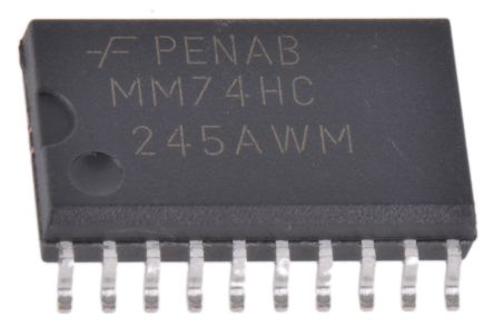 ON Semiconductor MM74HC245AWMX 7613678