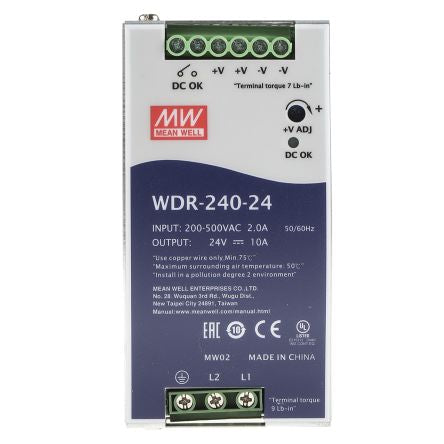 Mean Well WDR-240-24 7654689
