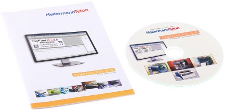 HellermannTyton 556-00051 TagPrint Pro 3.0 EMEA-PL-WH 7757873
