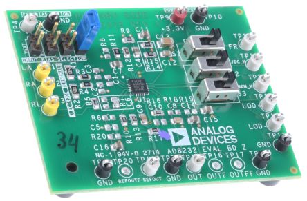 Analog Devices AD8232-EVALZ 7858594