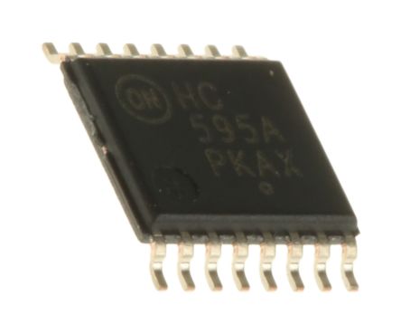 ON Semiconductor MC74HC595ADTG 8061634