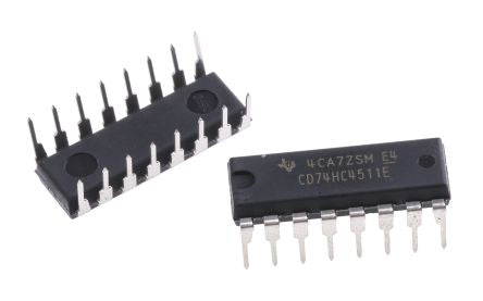 Texas Instruments CD74HC4511E 8072466