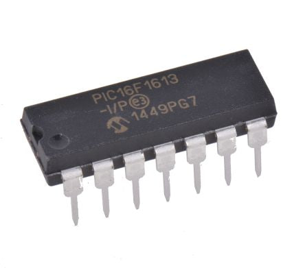 Microchip PIC16F1613-I/P 1445857
