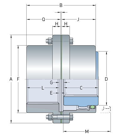 SKF PHE 40GCRSB