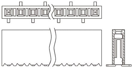 Samtec SSM-114-L-SV 7655430