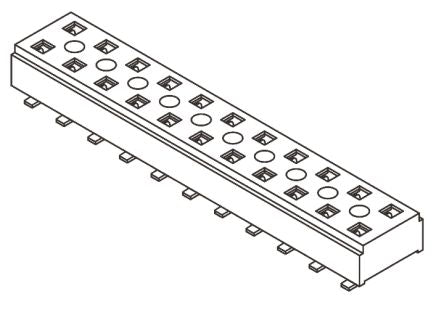 Samtec CLT-114-02-L-D 7668798
