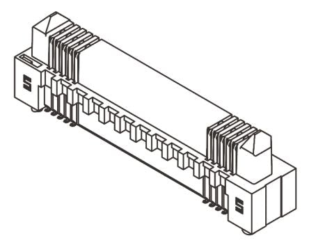Samtec ERM8-020-05.0-S-DV-TR 7668909