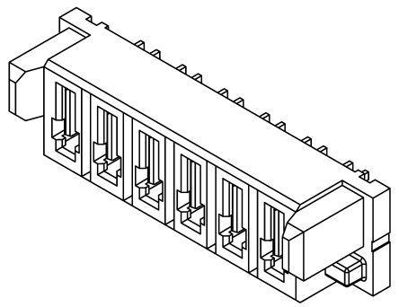 Samtec MPS-04-7.70-01-L-V 7676944