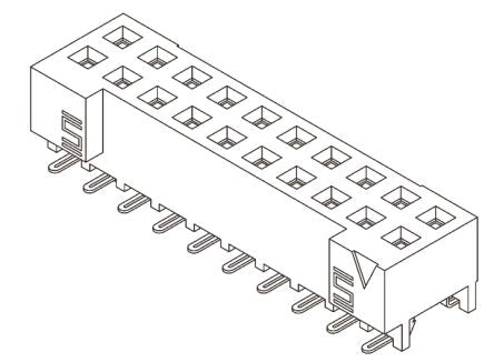 Samtec S2M-107-02-S-D 7678815
