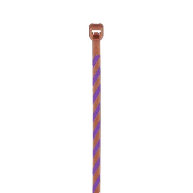 Dây rút Panduit 102mm x 2.5mm Brown, Violet Stripe [PLT1M-L1-7]