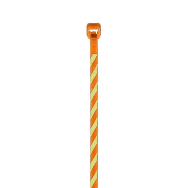 Dây rút Panduit 102mm x 2.5mm Orange, Yellow Stripe [PLT1M-L3-4]