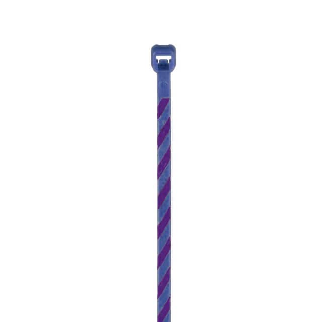 Dây rút Panduit 102mm x 2.5mm Blue, Violet Stripe [PLT1M-L6-7]