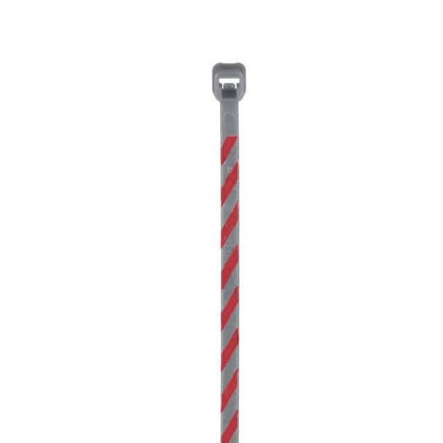 Dây rút Panduit 102mm x 2.5mm Slate, Red Stripe [PLT1M-L8-2]