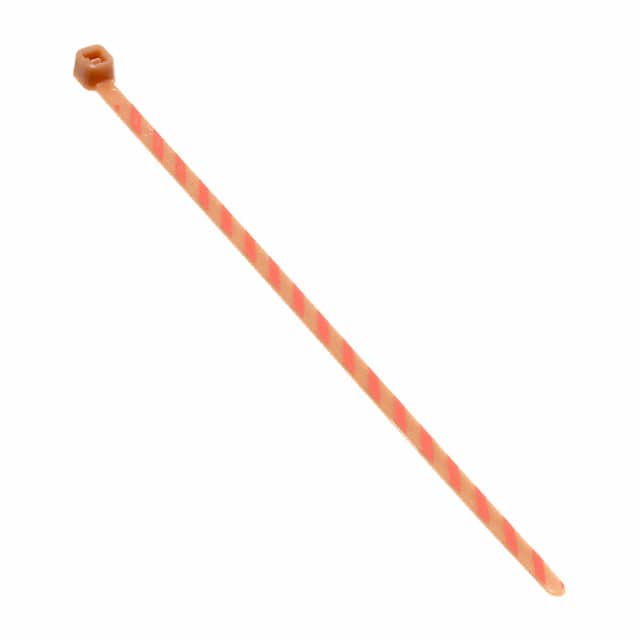 Dây rút Panduit 102mm x 2.5mm Brown, Red Stripe [PLT1M-L1-2]