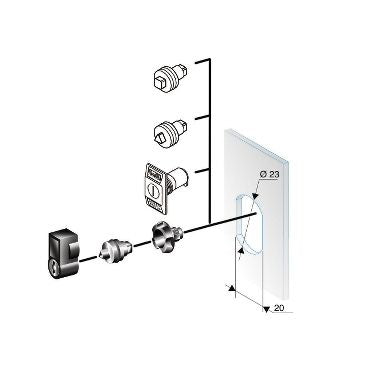 Schneider Electric NSYTT8CRN 537284