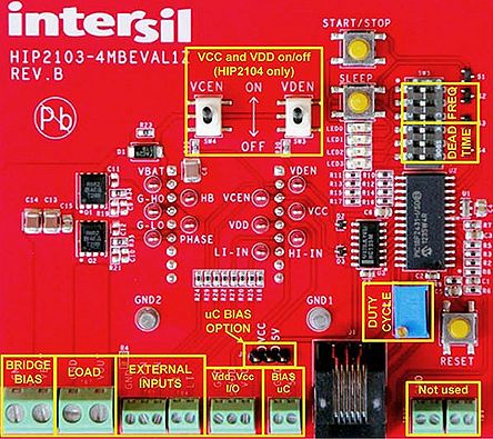 Intersil HIP2103_4MBEVAL1Z 1215920