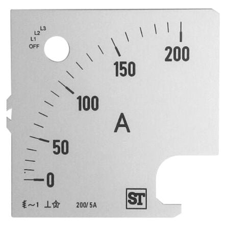 Sifam Tinsley SS94-00D1-0001 0/200A 1236772