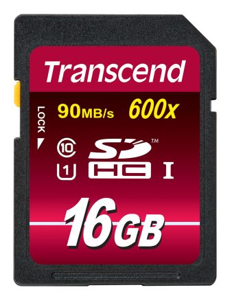 Transcend TS16GSDHC10U1 1249625