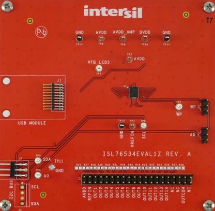 Intersil ISL76534EVAL1Z 1250800