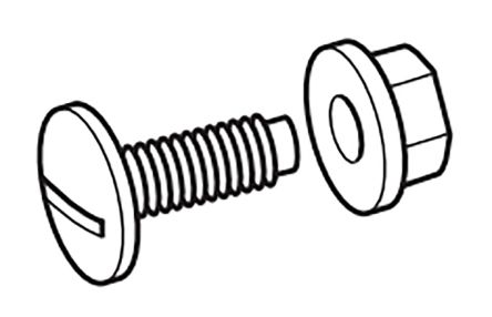 Cablofil International Plastic Nut and Bolt 1251635