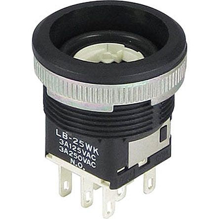NKK Switches LB25CKW01 1251667