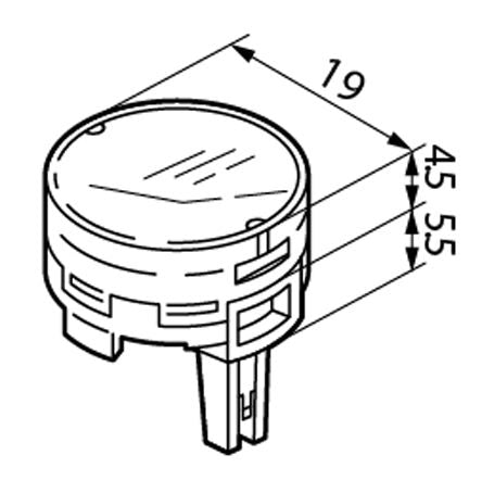NKK Switches AT4128JB 1251751