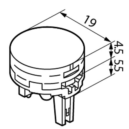 NKK Switches AT4017H 1251787