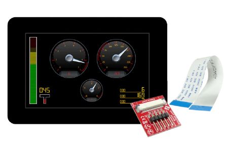 4D Systems gen4-uLCD-50DCT-CLB 1257950