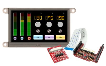 4D Systems gen4-uLCD-43DCT-CLB-AR 1258027