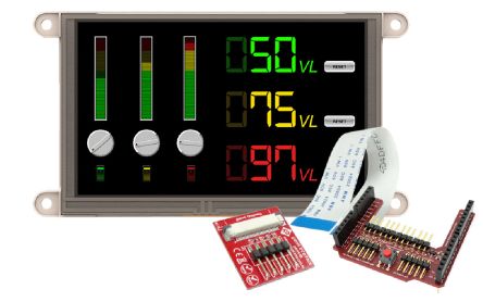4D Systems gen4-uLCD-50DT-AR 1258028
