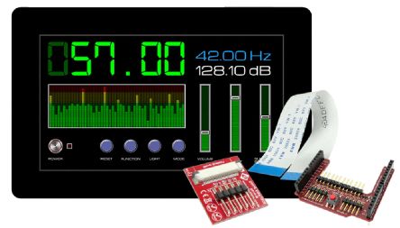 4D Systems gen4-uLCD-70DCT-CLB-AR 1258031