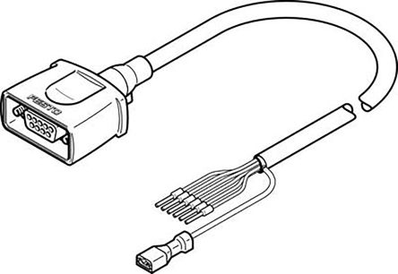 Festo NEBM-S1G9-E-10-Q5-LE6 1259856