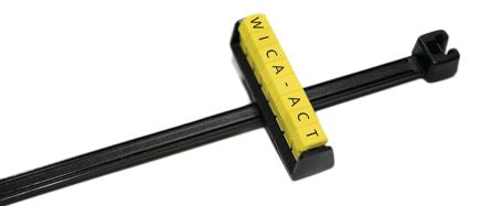 HellermannTyton 561-06000 WICA-ACT-BK 1353059