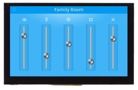 Displaytech DT050TFT-PTS 1359778