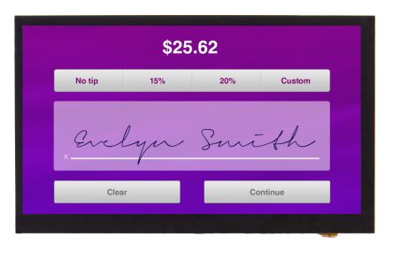 Displaytech DT070BTFT-PTS1 1359782