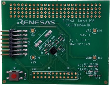 Renesas Electronics YQB-R5F1057A-TB 1367215