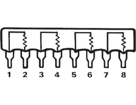 Bourns 4608X-102-101LF 5223797