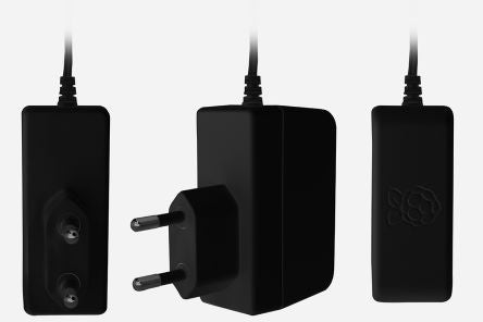 Official Raspberry Pi 3 Eu Power Supply Black