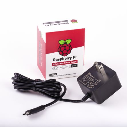 Raspberry Pi RPI4 PSU US BLACK BULK 1873426