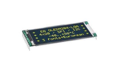 Electronic Assembly EA OLEDM204-GGA 1971214