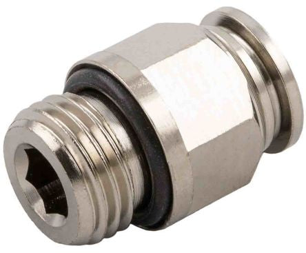 RS PRO Straight Threaded Adaptor 1977671
