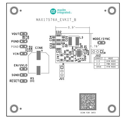 Maxim Integrated MAX17576EVKITA# 2003855