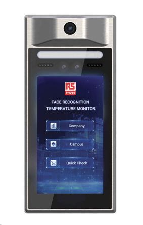 RS PRO Facial Recognition with Infrared Thermometer 2020774