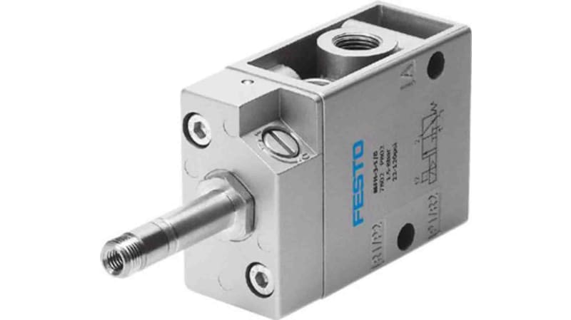 Festo 3/2 Open Monostable Solenoid Valve - Electrical G 1/8 MOFH Series