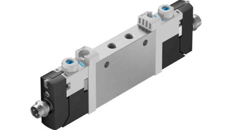 Festo 5/3 Closed Solenoid Valve - Electrical Metric M5 VUVG Series